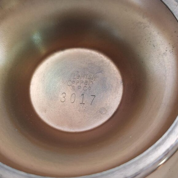 Vintage Copper Pedestal Desert Stand Tray Flemish Bowl - Picture 5 of 5